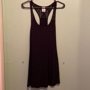 Black dress , cover up , shirt